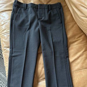 Zadig&Voltaire Women's suit pants, wool blend, dark-gray w/ black